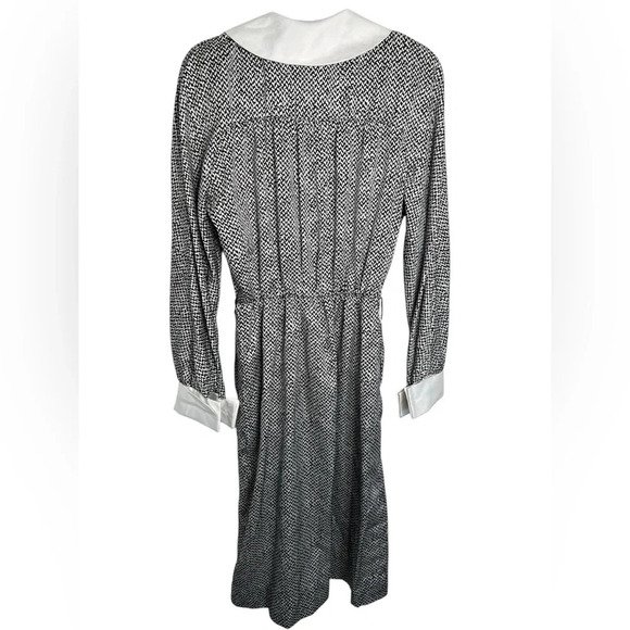 Vintage Henry Lee Black and White Colored Dress Size 14 - Picture 5 of 8